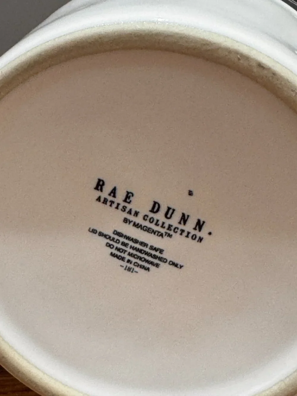 Fresh Baked!  Rae Dunn Take Note Chalkboard Container